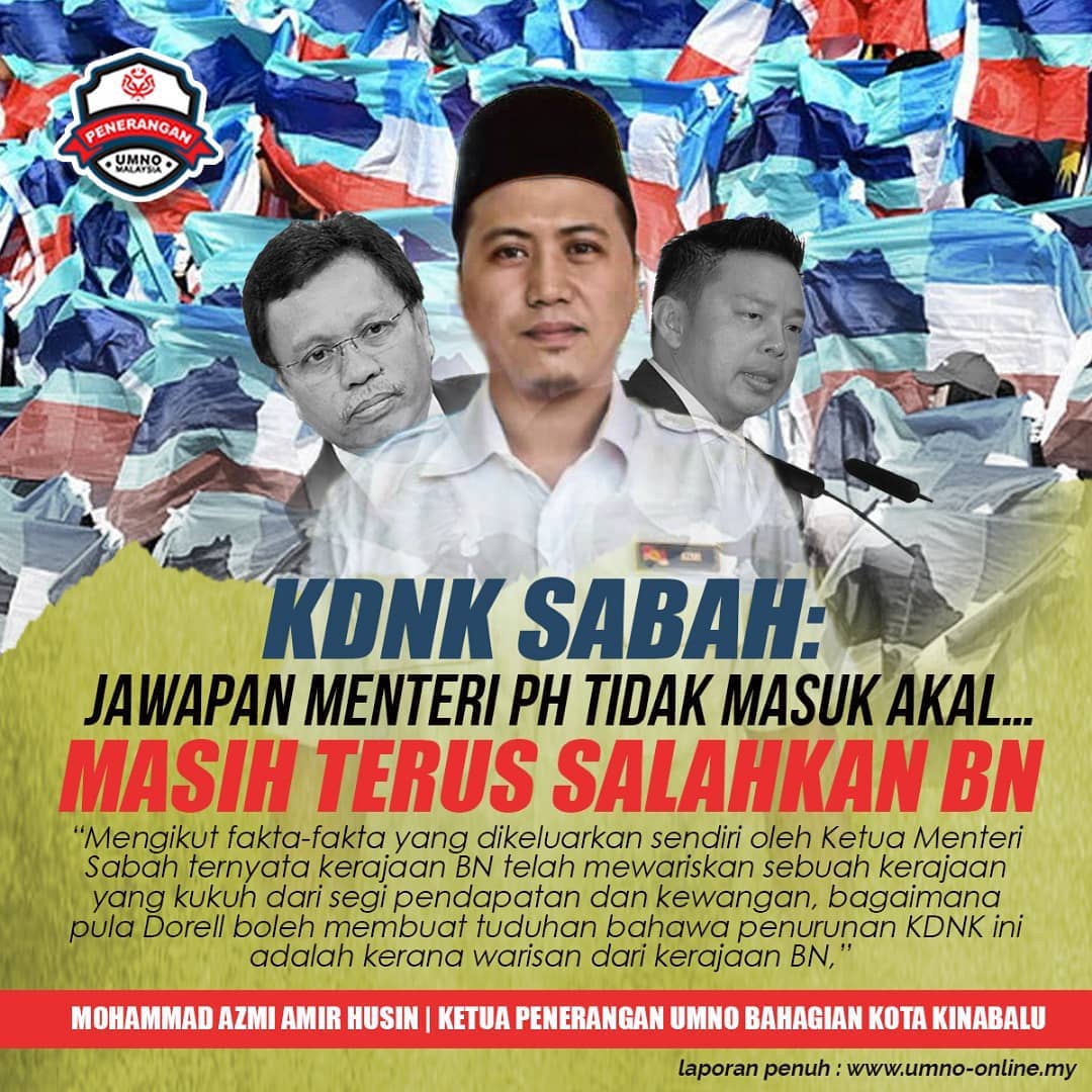 Umno Online On Twitter Jawapan Menteri Ph Tak Masuk Akal Masih Terus Salahkan Bn Kdnk Sabah Baca Https T Co 3iiavqy2de