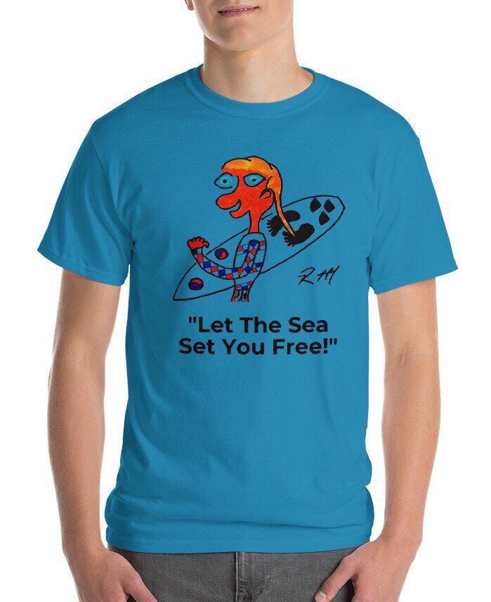 Excited to share this item from my #etsy shop: Let The Sea Set You Free! Unisex T-Shirt #shirt #streetwear #crew #shortsleeve #lettheseasetyoufree #unisextshirts #beachlifestyle #surferboys #surfergirls #summertime #etsyfinds #etsyhandmade #funnyshirts etsy.me/2MBwbqk