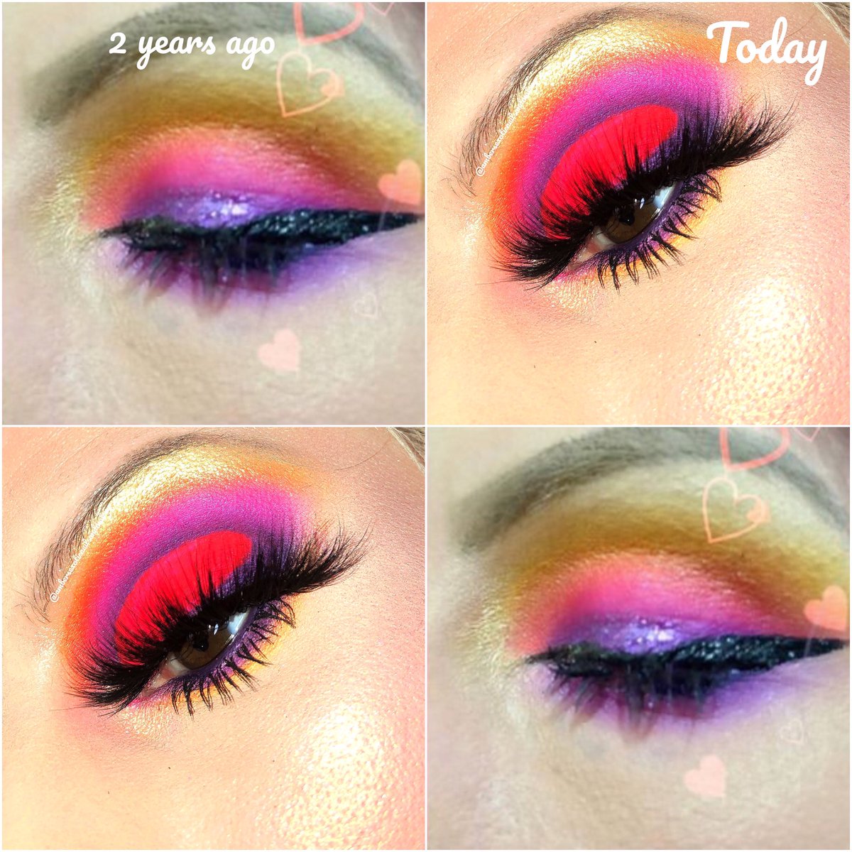 ladycolour's tweet photo. Glow up! using @makeupamurder #neonpigments #neonpigment #pigment #pigments #neonmakeup #cutcrease  #sunseteyeshadow @AnastasiaBevHil #glowkit #abhglowkit @sassify_n_essentials https://t.co/g5RE490NG9 25mm 5D Mink Lashes in Style DARE code amberdoll to save money! https://t.co/B34MQR655d