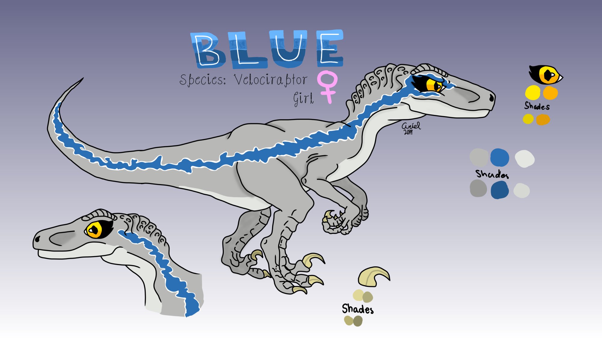 ʕ ᴥ ʔ Blue S Bio I M Way Better At Drawing Dinosaurs What S Why I M Going To Drawing Them A Lot Drawing Art Artist Artwork Dinosaur Draw Jurassicworldfallenkingdom Jurassicworld Jurassicworldblue Bluethevelociraptor Blue