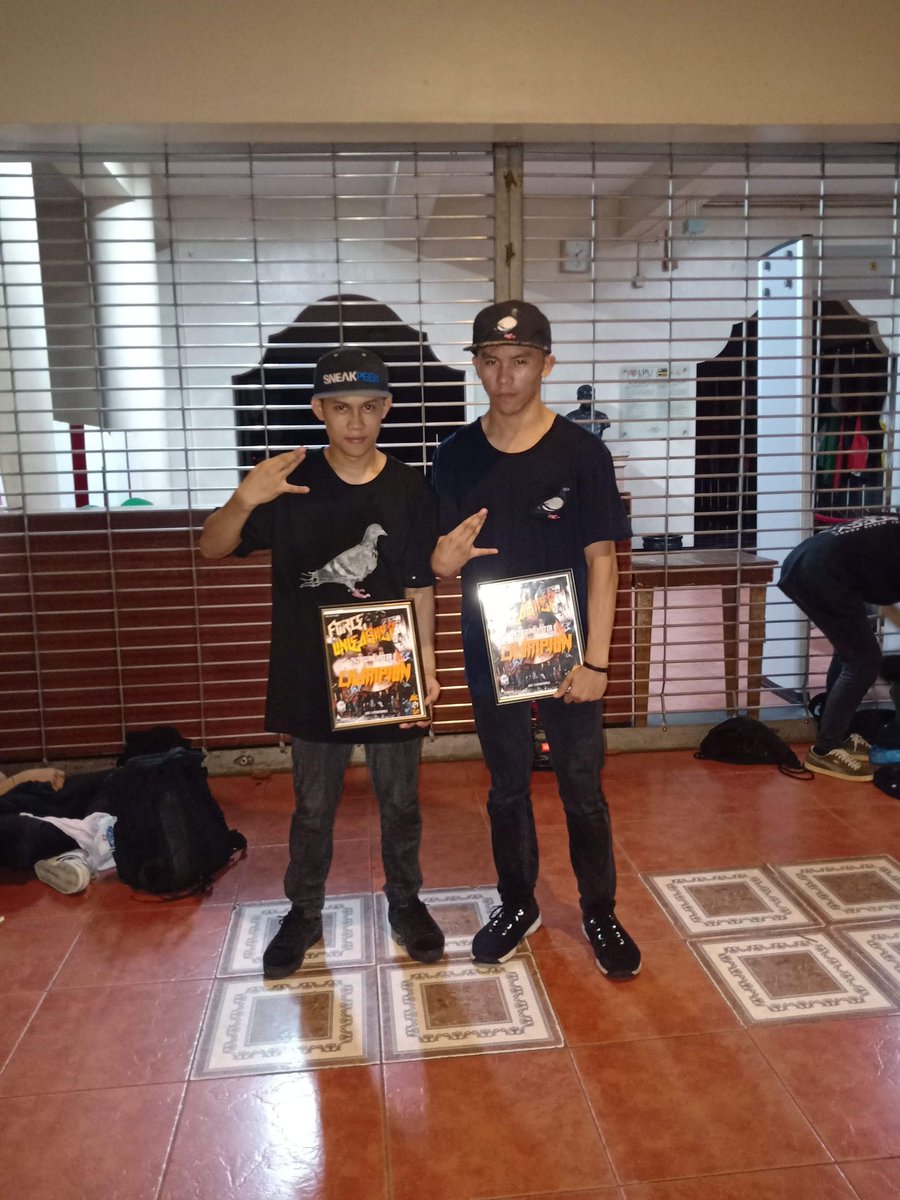 Ninjack13's tweet image. A successful weekend 🔥 Thanks God sa lahat 😇🙏

Force Unleashed 2v2 Champion 🏆with my fam "Rocket Vengeance"
August 24 2019

Gangland 2 Krump Rookie Champion 🏆✨
August 25 2019

Also congrats to TITAN aka Killa HaxXyb 🔥🔥🔥
#VFam #Empire
#UndauntedFaction
#ShadowVengeance