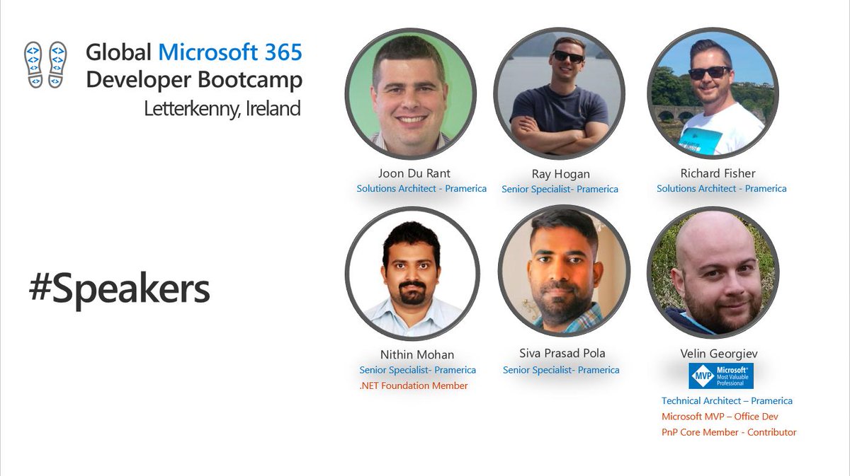 Nithin Mohan(#LifeOfAI) (@nithinmohantk) on Twitter photo Global Microsoft365 Developer Bootcamp  - Letterkenny (Oct'12) - We are excited to announce our speaker lineups for our full-day Bootcamp, all industry experts in Modern Office workspace development <a href="/lkmsug/">Letterkenny Dotnet Azure User Group</a> - Register through meetup.com/lk-mug/events/… Global Microsoft365 Developer Bootcamp  - Letterkenny (Oct'12) - We are excited to announce our speaker lineups for our full-day Bootcamp, all industry experts in Modern Office workspace development <a href="/lkmsug/">Letterkenny Dotnet Azure User Group</a> - Register through meetup.com/lk-mug/events/…
