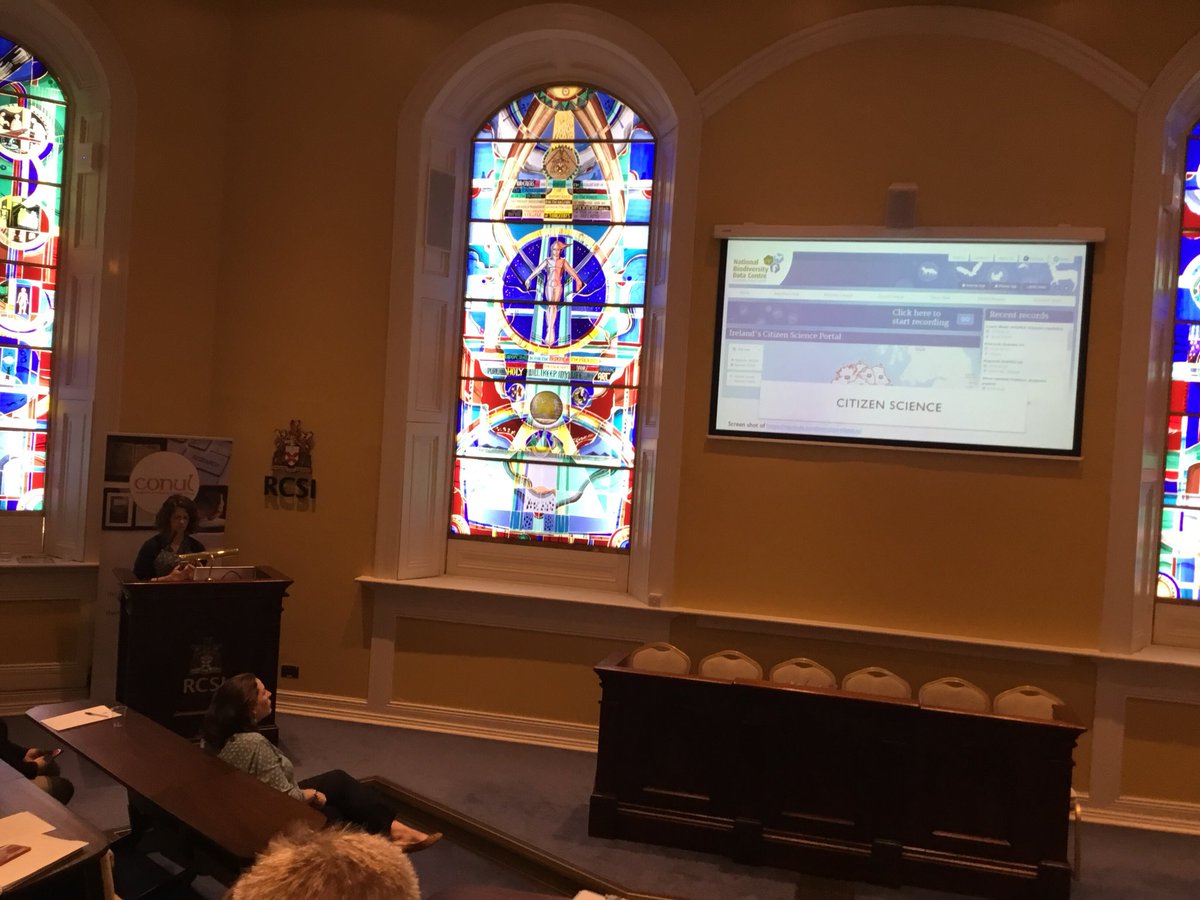 conulireland's tweet photo. Have you tried any #citizenscience projects? A great way to get involved from anywhere! Inspiring words from @BreedaHerlihy #openscience #conultd https://t.co/K9keLqRPqn