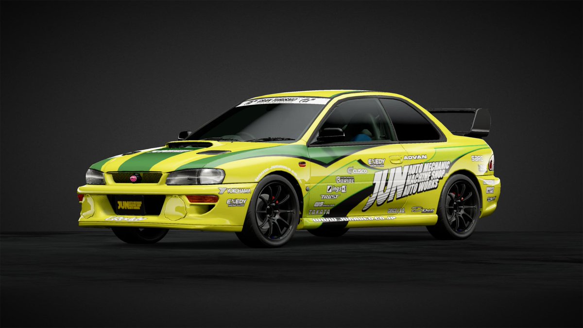 alexbanksdesign's tweet photo. I've gone and JUN it again! Shared in GTSport JUN Auto 22B (GRB Replica) https://t.co/dPwGUIZLxf #JUNAUTO #BadPun #ABGRAPHICS #GTSport @ShareGamePlay https://t.co/dIMauRdbPw