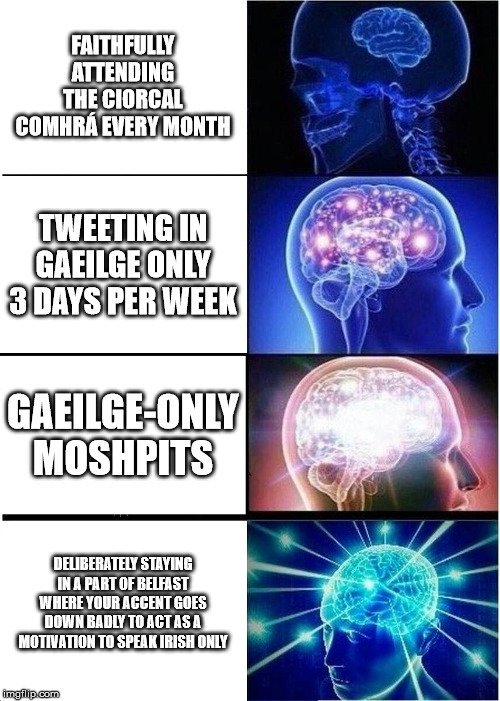 CaitRoisc's tweet photo. Rinne mé an méim seo a chairde, agus no, níl post ceart agam https://t.co/WuC0W35Lor