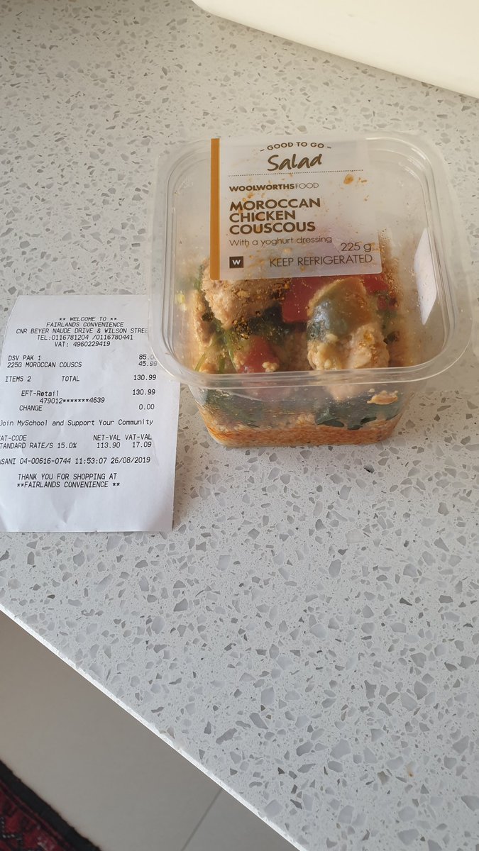 DavidWard126's tweet photo. #woolworths_sa R45.99 for 225g of salad - no wonder it has no price displayed on the shelf or the product - guess the import duty from Morocco is more than I thought... https://t.co/jdpPU3dFZm