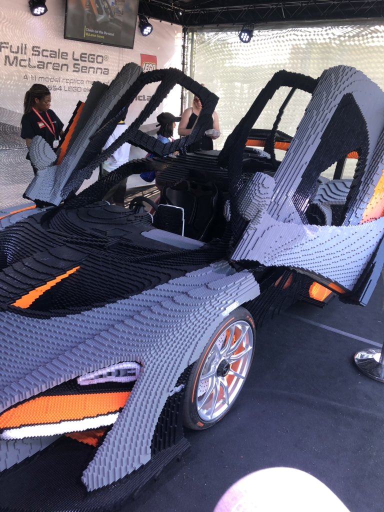 WainsWorld89's tweet photo. Awesome seeing the #McLarenSenna at @LEGOLANDWindsor today, can’t waiting to see if a large #LegoTechnic kit comes out for this. Waiting to take kids on #DragonsApprentice https://t.co/q3kkMxYwri