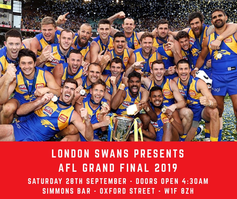 London Swans AFL tweet media
