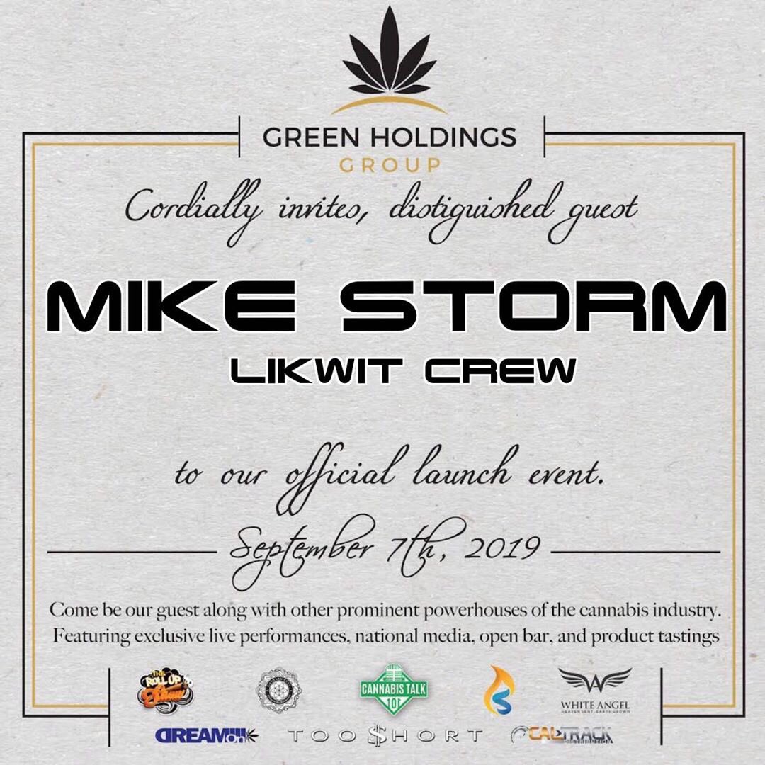 Green Holdings Group Launch Event on September 7th <———🚨🚨🚨