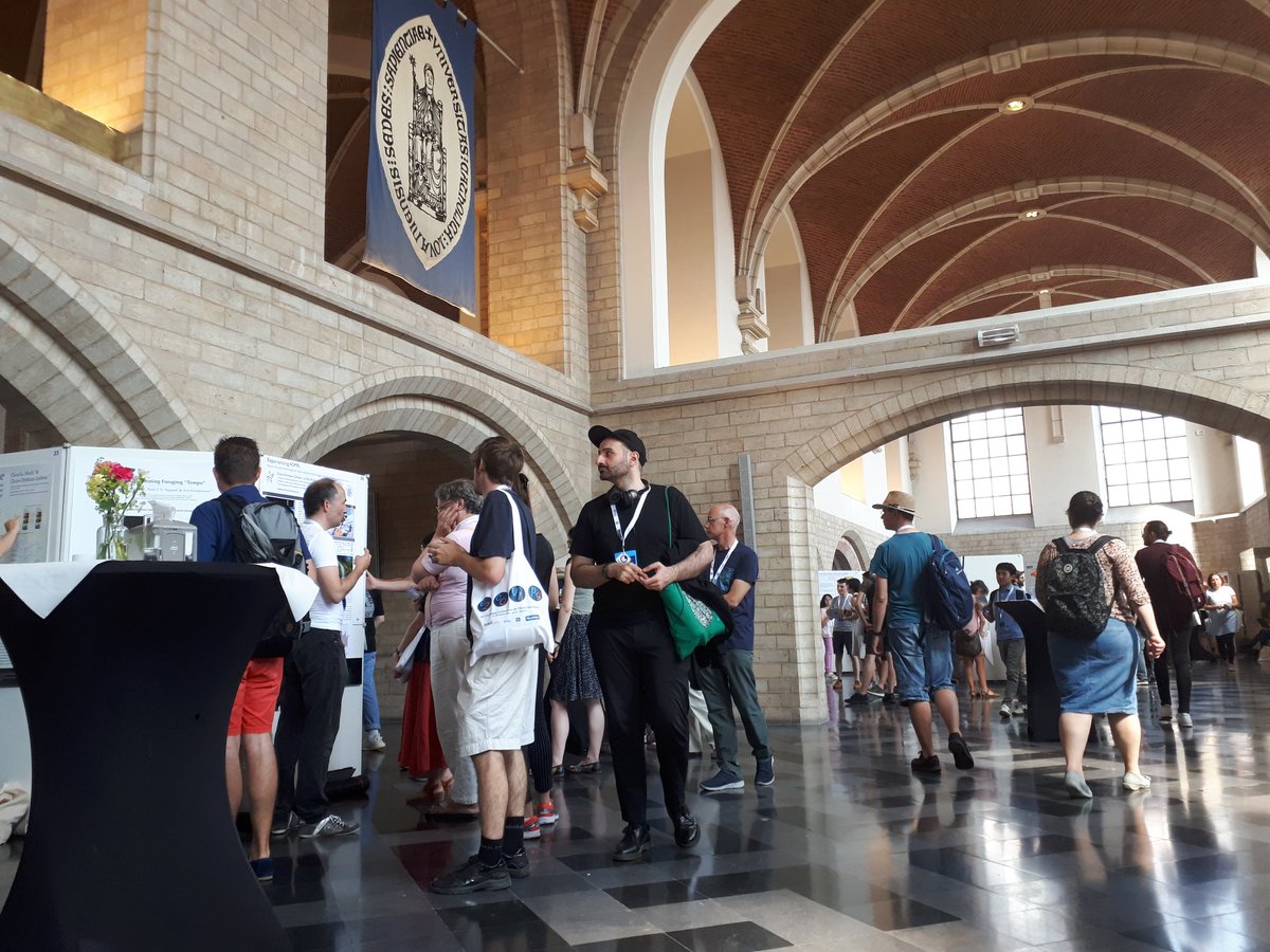 Happy to see so many familiar science faces in our beloved Leuven! #ECVP2019