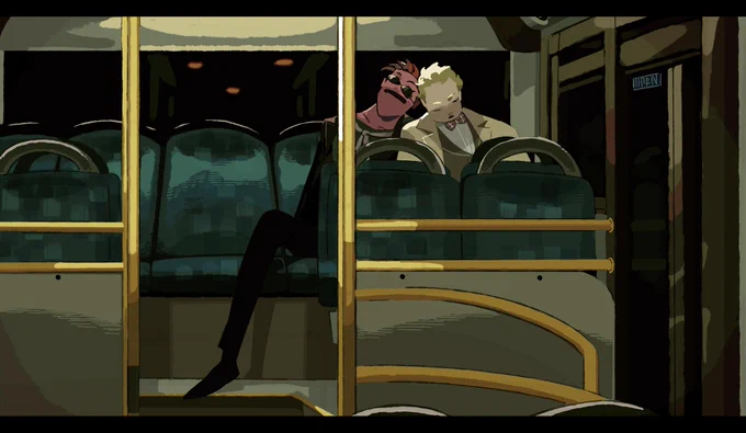 #GoodOmens 
ハルマゲドン阻止記念お泊り会 