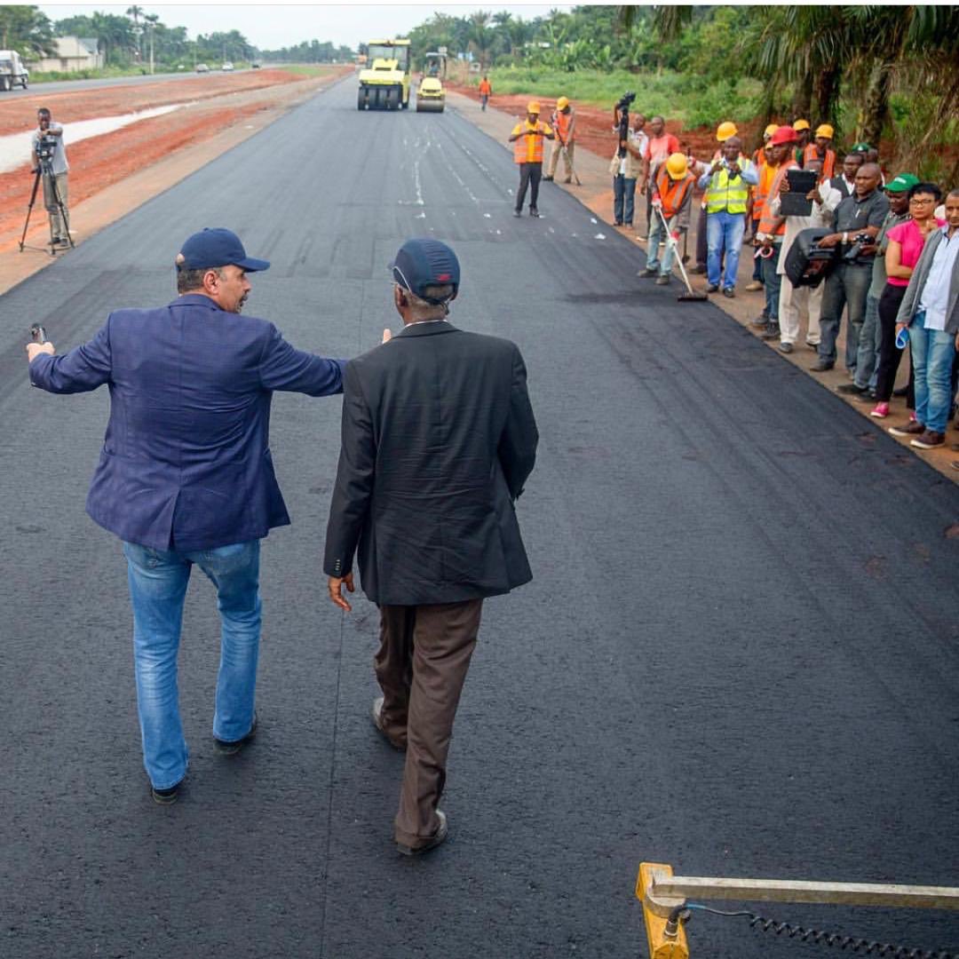 In the road sector, there is at LEAST one federal road under construction in each of the 36 states and the FCT; while some have been completed, others are still under construction.