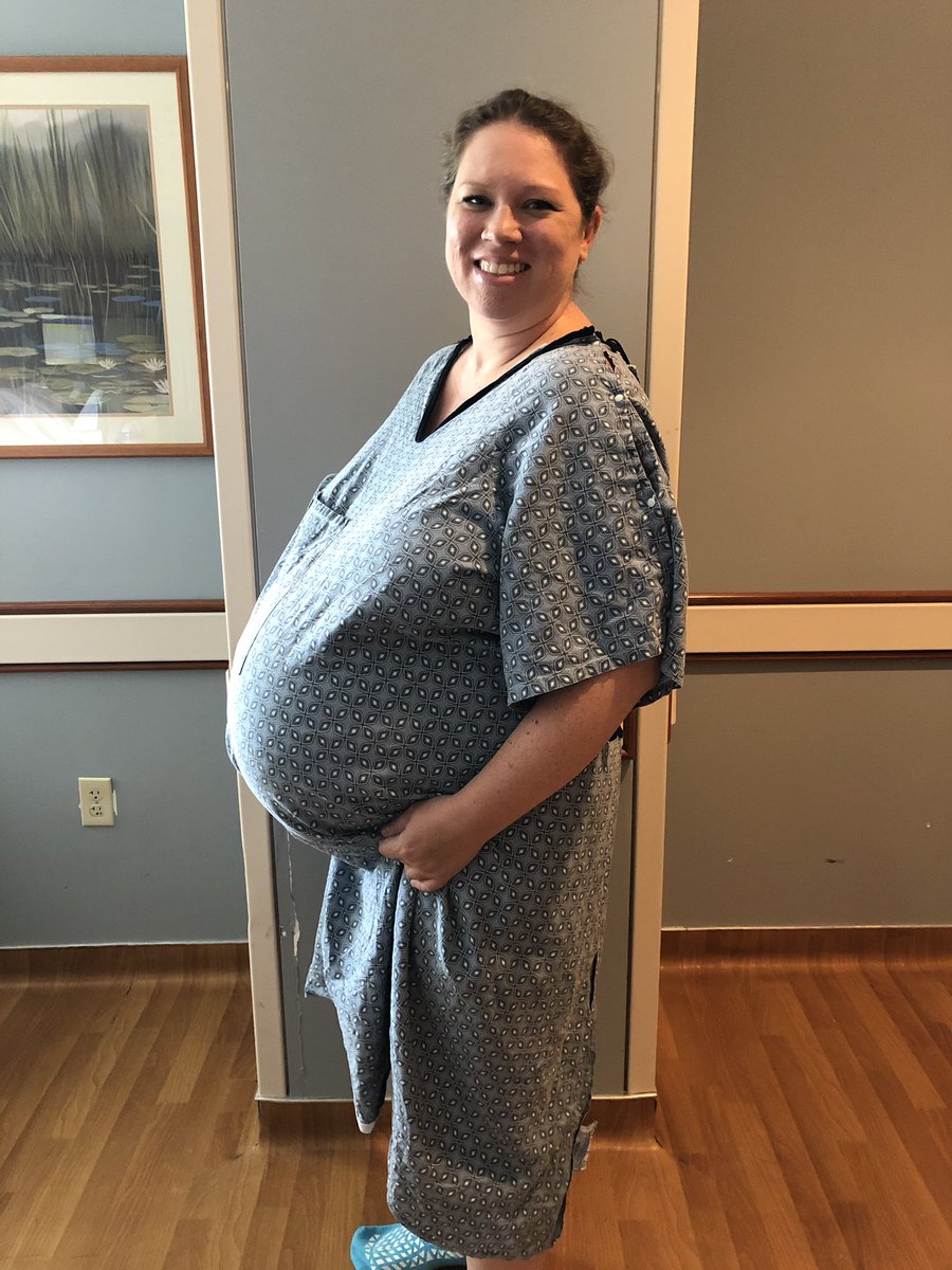 The week we’ve been waiting for is finally here!!!  Trying to keep these little ones cooking until Friday, but sometime this week the Kenimer Triplets will make their debut 💗💙💗 #KenimerTriplets #whoababies