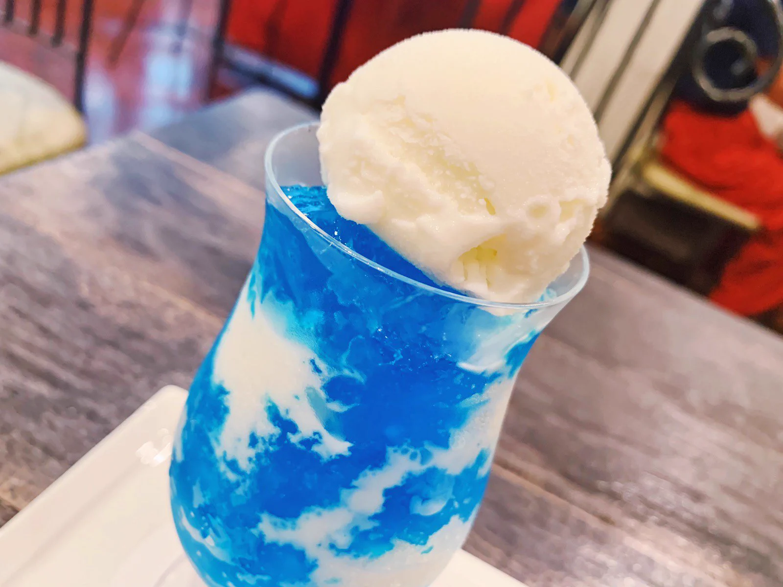 すごい青空！！！プルプル食感ゼリーがたまらないドリンク！！！