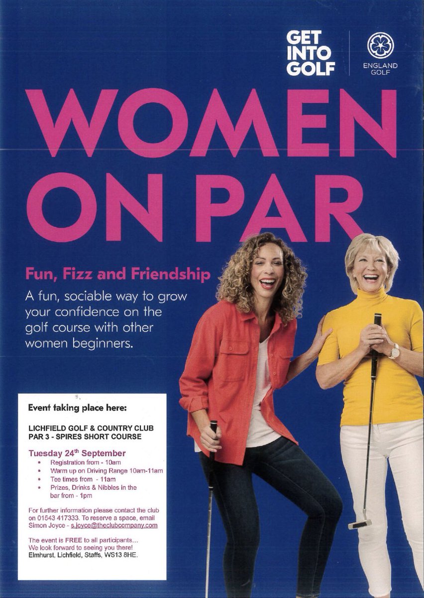 #womenonpar #lichfieldgolfandcountryclub