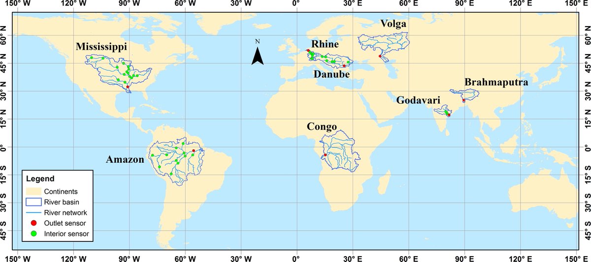 HydrologyNext's tweet photo. Just out on #ELSEVIER Journal of #Hydrology:
Hydrological validation of 18 global precipitation datasets over 8 large basins worldwide with distributed #rainfall-runoff modelling...great paper with interesting results
https://t.co/RuuenAAfUV https://t.co/BC1MgYqugI