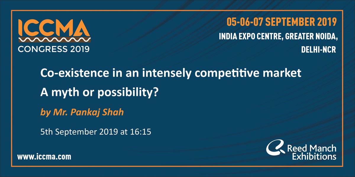 iccma2's tweet photo. Hear about co-existence in intensely competitive markets - Are you attending the most talked about event in the #packaging #industry of the year? Be there for #ICCMA #ICCMA2019 https://t.co/91W0lUCKzR
