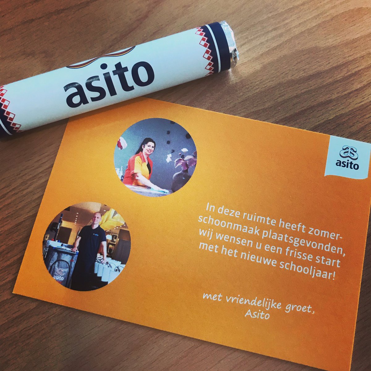 Fijne start van het nieuwe schooljaar <a href="/rocvantwente/">ROC van Twente</a> 
 <a href="/Asito/">Asito</a> #zomerschoonmaak