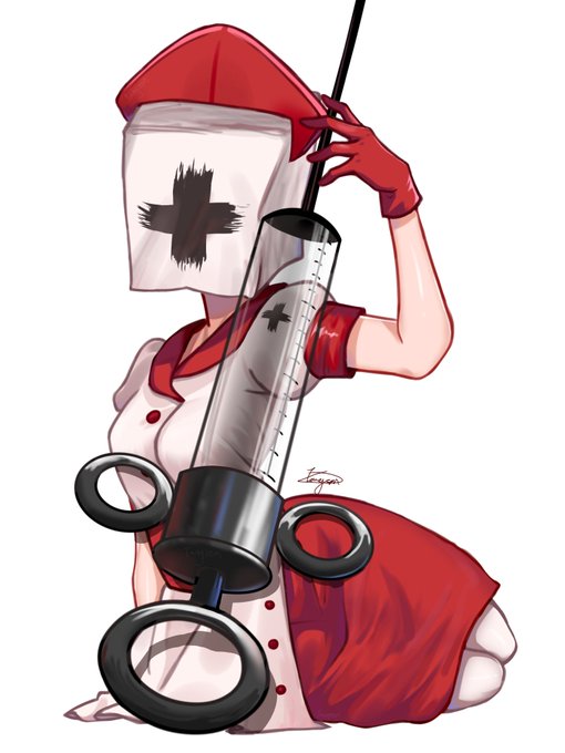 Seeing a lot of great Reaper Nurse fan art so far. 