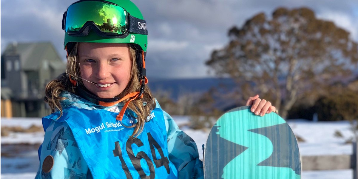 SnowAust's tweet photo. “My ultimate goal is the Olympics. I’m not certain I’ll go there but you have to have a dream to be able to get there."

Interschools competitor Jasmine Holt has big dreams and a great attitude.

https://t.co/udFS27rZcg

#Skiandboardaus #snowboarding #snow #GiveThatAGold https://t.co/g8LZ512yJF