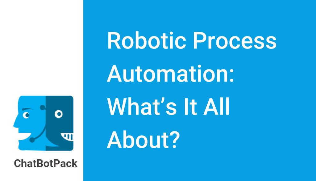 Some managers imagine that RPA is just a matter of having the robots imitate what data entry operators do.  - Robotic Process Automation: What’s It All About? bothip.com/FVtSMjr8…