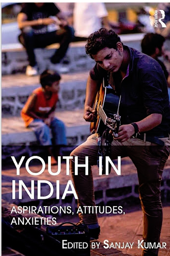 LoknitiCSDS's tweet image. This evening (5:30 pm) at @csdsdelhi: Book release of @sanjaycsds (Ed.) ‘Youth in India: Aspirations, Attitudes, Anxieties’ followed by a panel discussion. 
Chair: @PalshikarSuhas 
Discussants: @ash_pravah, Divya Vaid, @VivanMarwaha