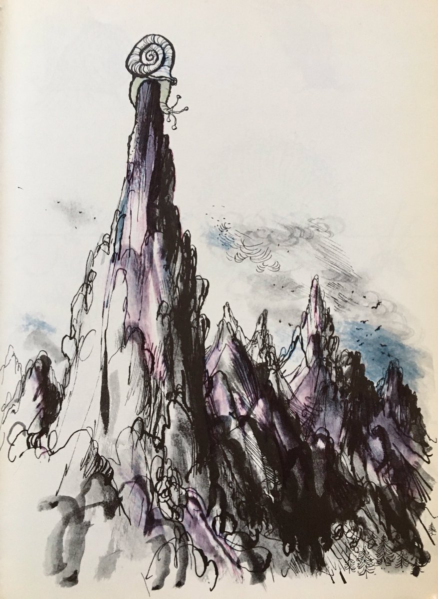 Ronald Searle, 1968/69, escargots 