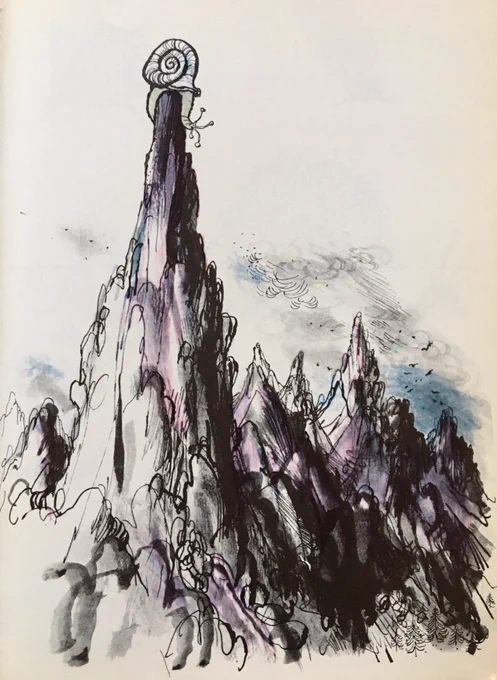 Ronald Searle, 1968/69, escargots 