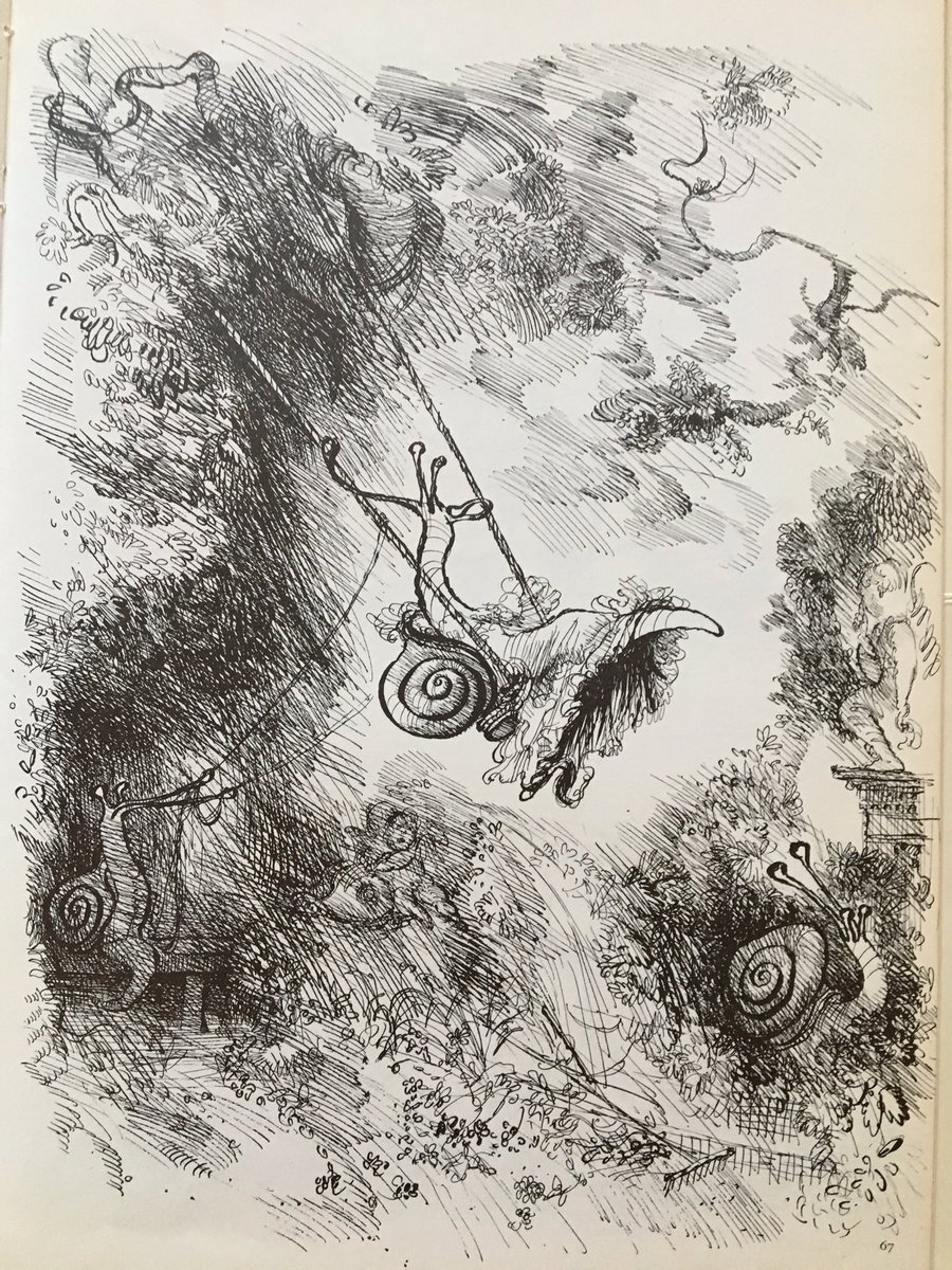 Ronald Searle, 1968/69, escargots 