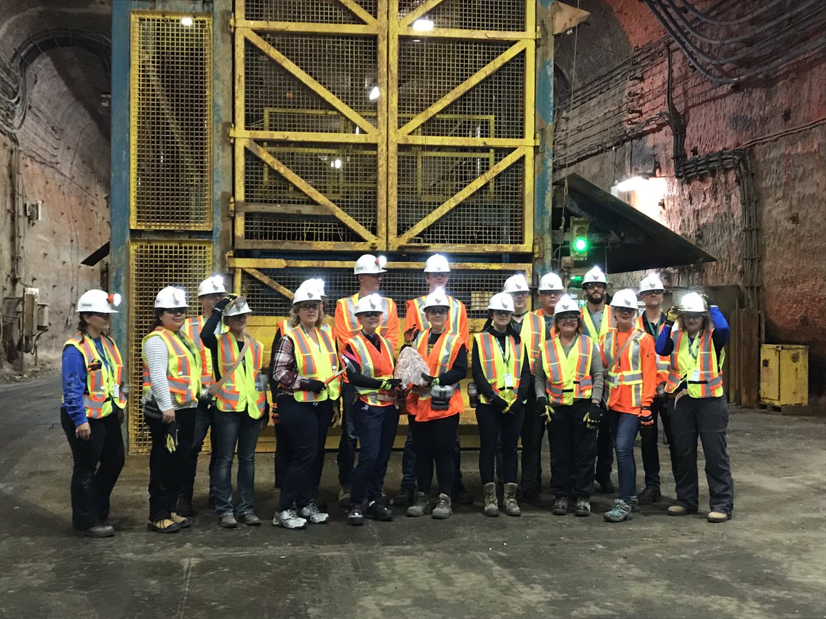 SaskMiningAssoc's tweet photo. 2/2 and special thanks to our host companies & presenters on 2019 #SMAGeoventure 6 days &>2500 km by🚎 #EV🚐 &🛩 @bhp @NutrienLTD @WestmorelandCO @mosaicincanada @NexGenEnergy_ @camecocommunity @oranocanada @RioTinto @SRCnews @ccsknowledge #EdOutreach #CleanEnergy #FoodSecurity https://t.co/MKmJtp2roA