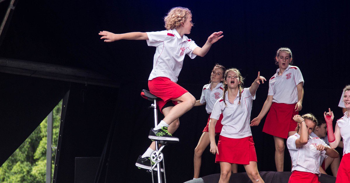 FlipsideCircus's tweet photo. Skateboards, roller-skates, unicycles and as many wheels as can be crammed onto a stage! Catch Revolve this weekend at this year’s Horizon Festival on the Sunshine Coast. https://t.co/Hv8fItL4CG