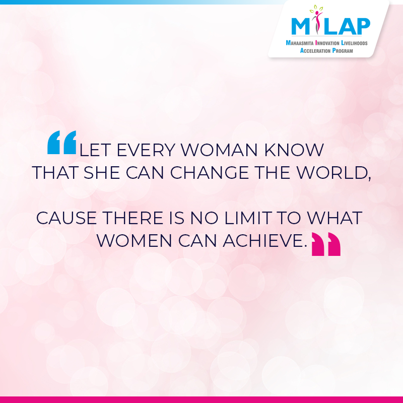ProjectMilap's tweet photo. Begin your #MondayMorning on the right note with the confidence to conquer the world! #ProjectMilap #WomensEqualityDay #WomenForWomen #Maharashtra #WomenEmpowerment #EmpoweringWomen https://t.co/PcLbacy4DH
