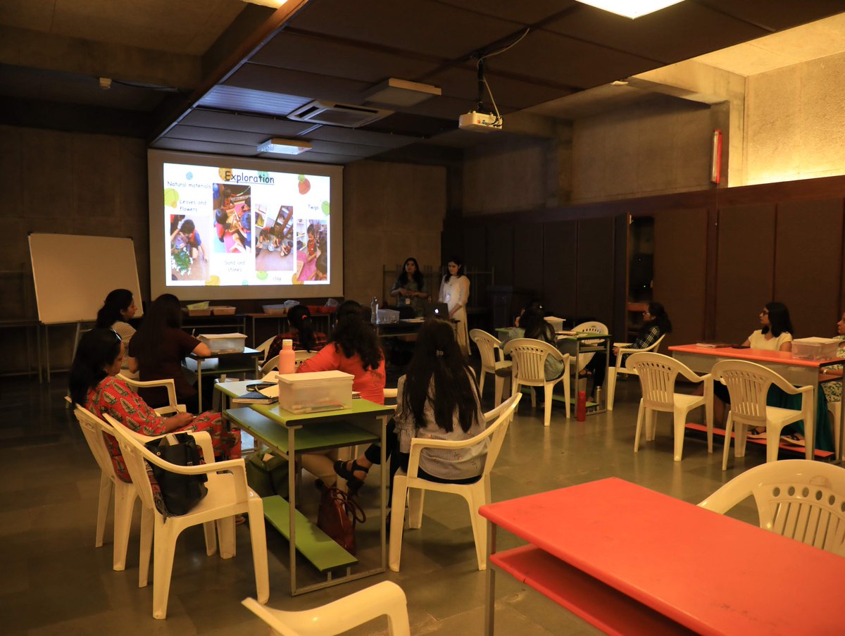 FSSurat's tweet photo. #Happening@FS

 #PYPGUJNET #PYPJOBALIKE amalgamation of ideas resources strategies by @aischoolindia @NavrachanaS @calorx @fountainheadschool True spirit of #collaboration #learning.Gamut of topics for #professionaldevelopment #sharing #bestpractices #phenomenal #trailblazer https://t.co/m6BkeMtUfX