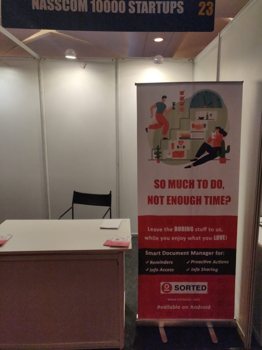sorted_ai's tweet image. As a part of @NASSCOMStartUps, we are showcasing @sorted_ai at #Nasscom Annual Technology Conference 
@nasscom
#startup #showcase #technology
