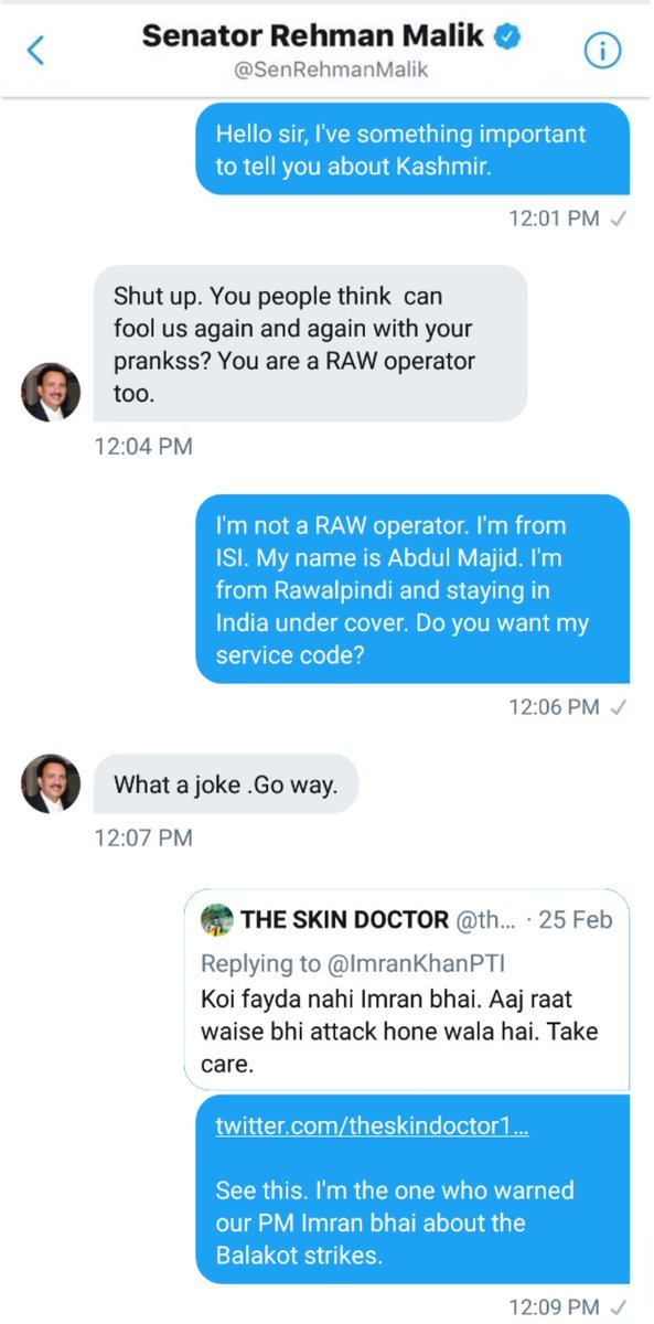 theskindoctor13's tweet photo. Confession : l'm an ISI operative from RawaIpindi. My name is AbduI Majid. l've Ieaked inside information about lndian Army's atrocities in Kashmir to our senator @SenRehmanMalik. Now be ready to answer to UN. https://t.co/rFIJqhVQrY