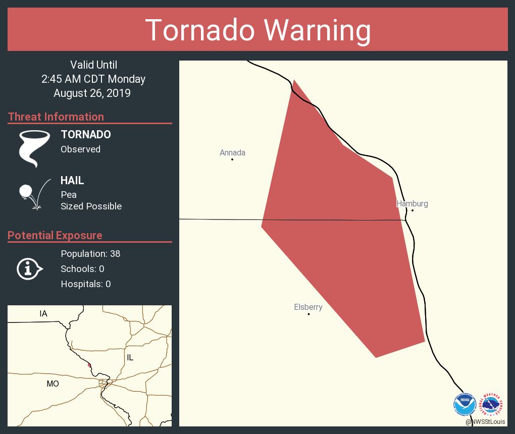 RT NWStornado Tornado Warning continues for Lincoln County, MO until 2:45 AM CDT https://t.co/QebV4sRdjO