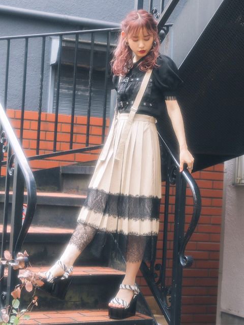 Bubbles Tokyo Bubbles New Arrival ㅤㅤㅤㅤㅤㅤㅤㅤㅤㅤㅤㅤㅤ サスペンダー付き プリーツスカート 7 0 T Co E5bdkw8601