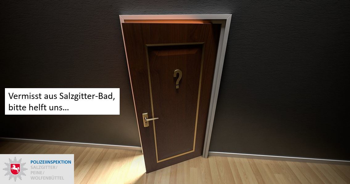 Unbedingt Teilen!!!  Vermisst wird ein 12-jähriges Mädchen aus Salzgitter-Bad. 160 cm groß, schlank, hellbraune nicht ganz schulterlange Haare, dunkelblaue Hose, dunkelblauer längerer Mantel. Derzeit kein Foto! Hinweise an die Polizei unter 05341/8250 ^mpöa