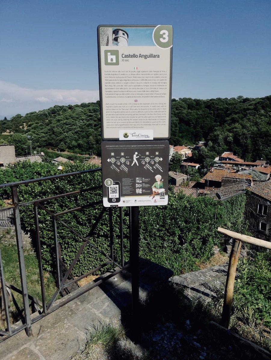 SkylabStudios_'s tweet photo. Uno splendido territorio ricco di storia, tradizione e #innovazione.
#TerraCimina diventa anche #accessibile, grazie alla segnaletica turistica interattiva made in #Skylabstudios.
La prima segnaletica con sistema #QrCode, #ChipNFC e #realtàaumentata. https://t.co/ycUYxCfXR5