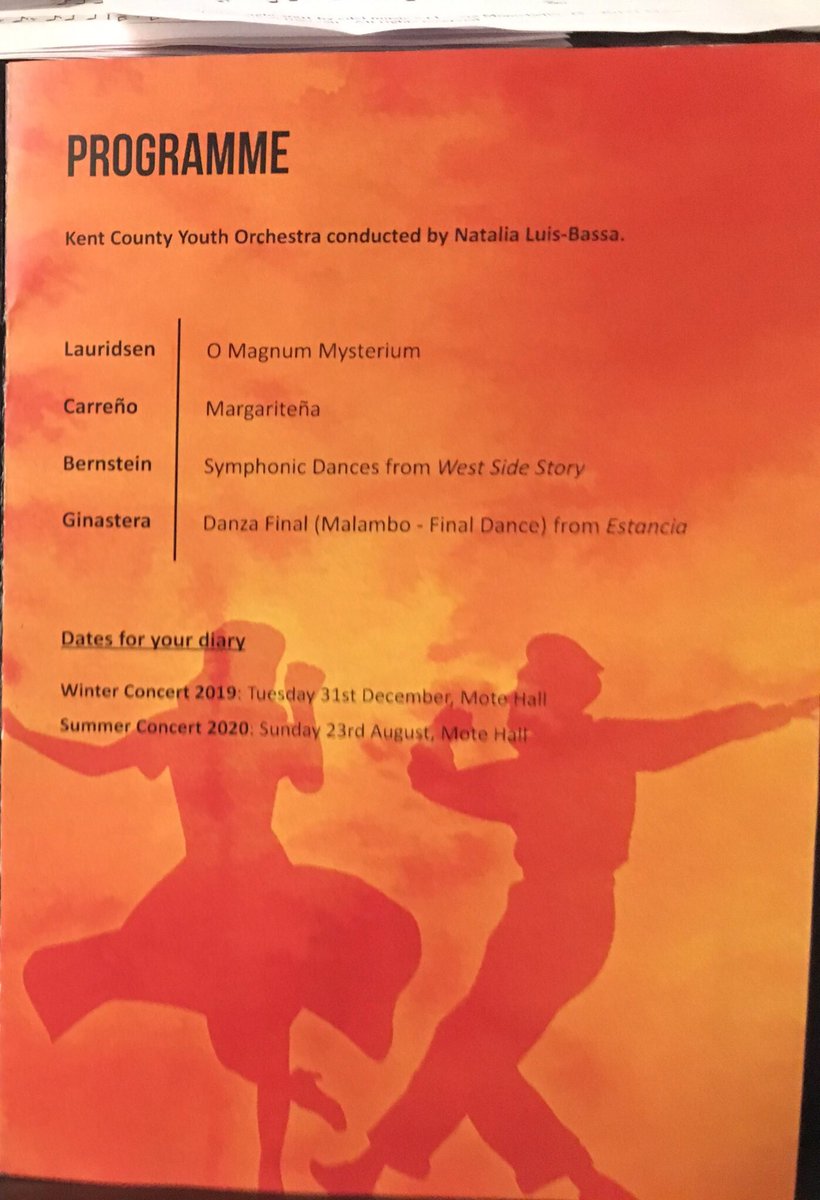 NoahOnTheNikon's tweet photo. I had the opportunity to play with Kent County Youth Orchestra this week. I was part of a bass section of 5 as well! The repitoir was also brilliant, West Side Story, Margariteña and Malambo. Great fun to play!!
#music #kcyo #doublebass
Thanks @kentmusic! https://t.co/LLpTExQjSt
