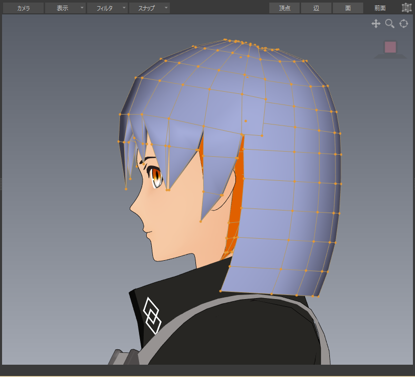 初心者がxismoでモデリングに挑戦 3 キャラ編