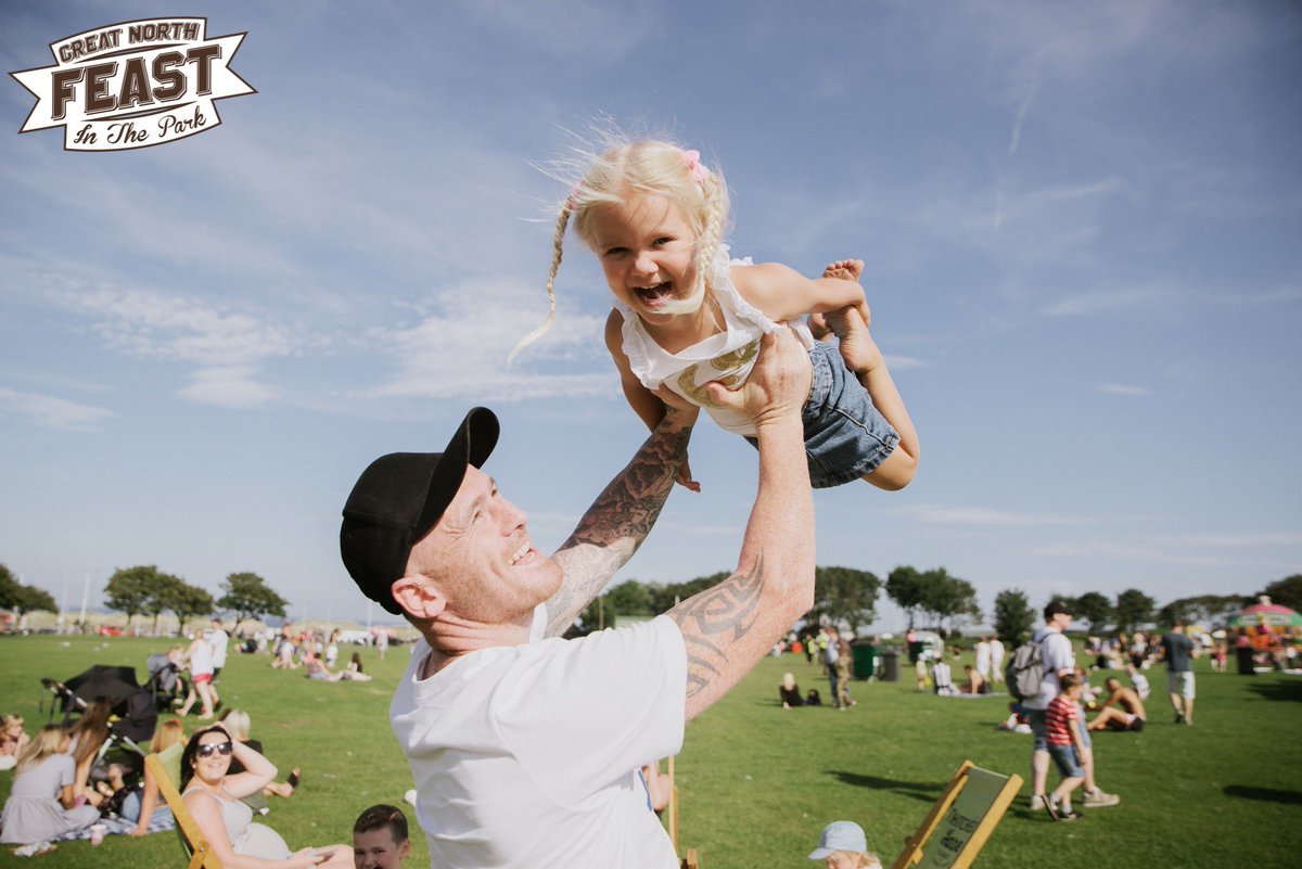 Fun in the sun today at great north feast in the park at bents park