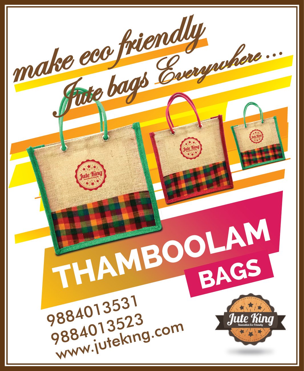 Ecofriendly Compostable Thamboolam Bags- Bharat Compostables