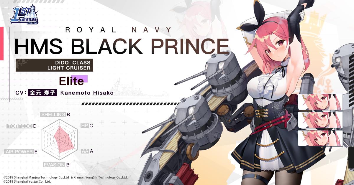 HMS Black Prince. 