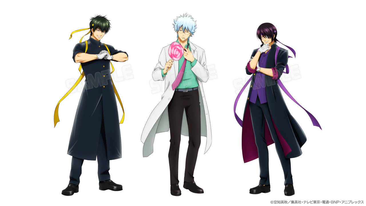 銀魂ぴーあーる イベント 銀魂高校 体育祭 In ナンジャタウン 炎の応援合戦 の開催が決定 今回は応援 団をモチーフにした描き下ろしイラストが登場します このイラストを使用したオリジナルグッズやコラボデザート フードやミニゲームを展開