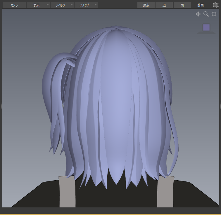 初心者がxismoでモデリングに挑戦 3 キャラ編