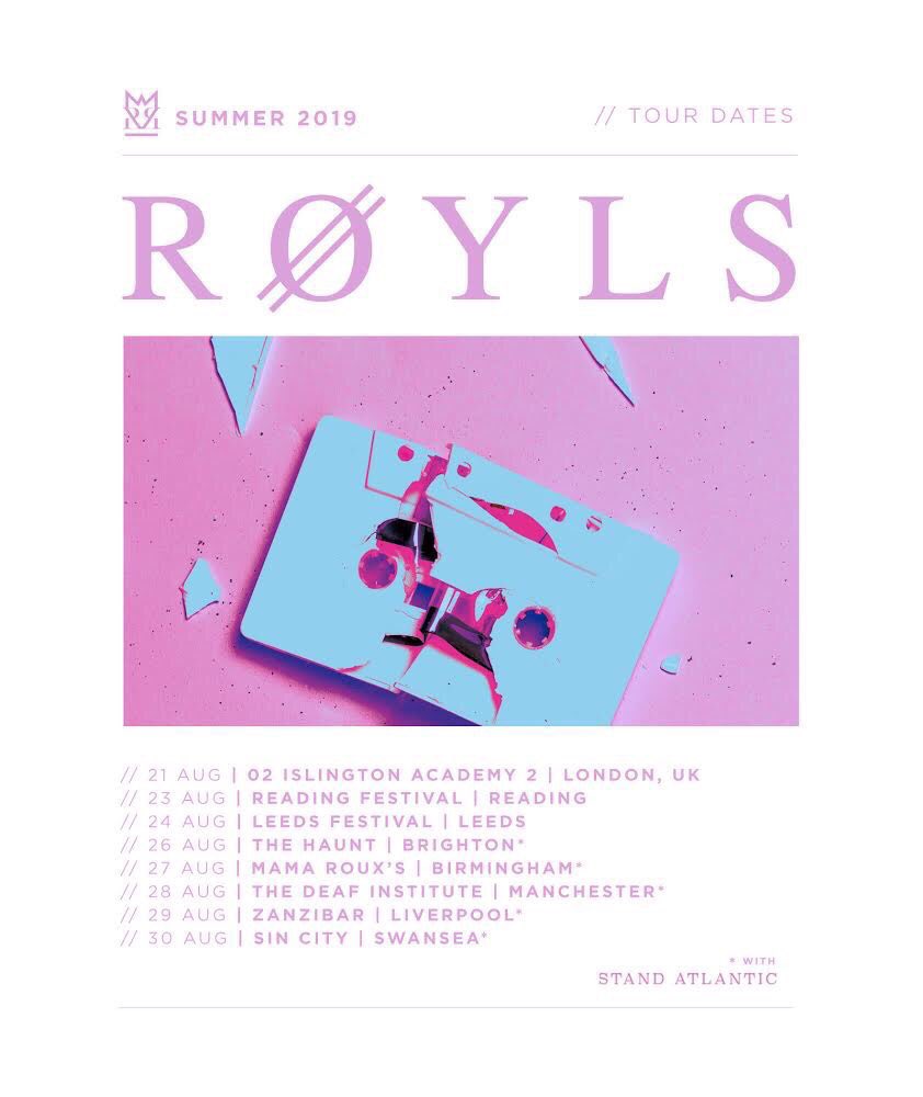 roylsupdates's tweet photo. Also, if you’re going to one of the shows and want to do some updates on my snapchat, please DM me! https://t.co/LLNabg5HEe