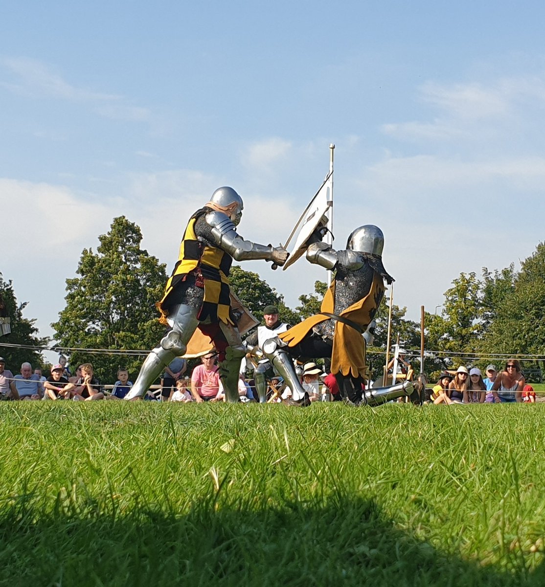 Today is the last day, come and see us <a href="/NTTattershall/">Tattershall Castle</a> <a href="/nationaltrust/">National Trust</a> #reenactment #medieval #knights #ladies