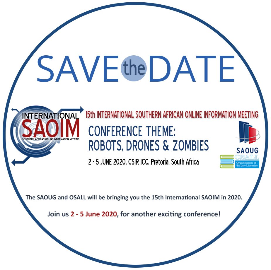 SAOUG10's tweet photo. Save the Date! https://t.co/1zMQ41DJ8b https://t.co/bpKg60kcWn
