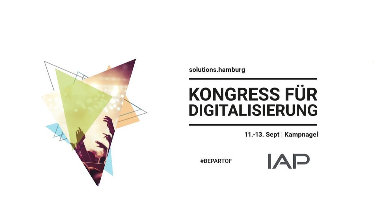 IAP_Gmbh's tweet photo. IAP ist dieses Jahr Partner der Digitalkonferenz https://t.co/vkZYq0dySf im Hamburger Norden. Ganz im Zeichen des Event-Mottos 'Digitalisierung ist Teamsport' schicken wir die Fachkräfte für unsere Low-Code Plattform auf die Veranstaltung.
https://t.co/nZ2LhfqZzL
#shh19 https://t.co/KJarHy7GtL